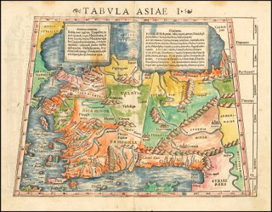 Tabula Asiae I (1542)