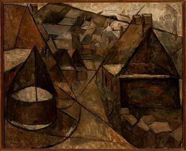 Tadeusz Makowski - Breton landscape with a well - MPW 2444 MNW - National Museum in Warsaw