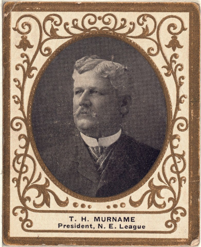 T. H. Murnane, New England League, baseball card portrait LCCN2007683855