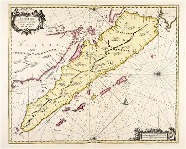 Sumatrae et insularum locorumque nonnullorum circumiacentium tabula noua - CBT 6618061