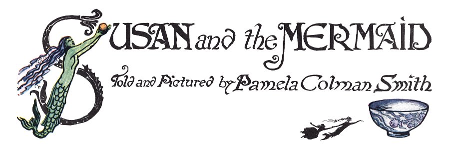 Susan and the Mermaid - Title (corrected). Free illustration for personal and commercial use.