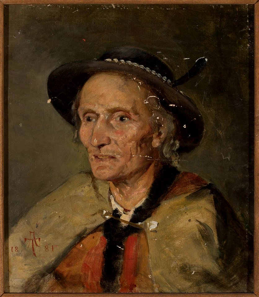 Tadeusz Ajdukiewicz - Portrait of a Highlander - MP 876 MNW - National Museum in Warsaw