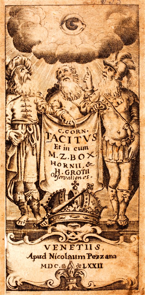 Tacitus-Marcus-Zuerius-van-Boxhorn-Hugo-de-Groot-Observationes MG 0271