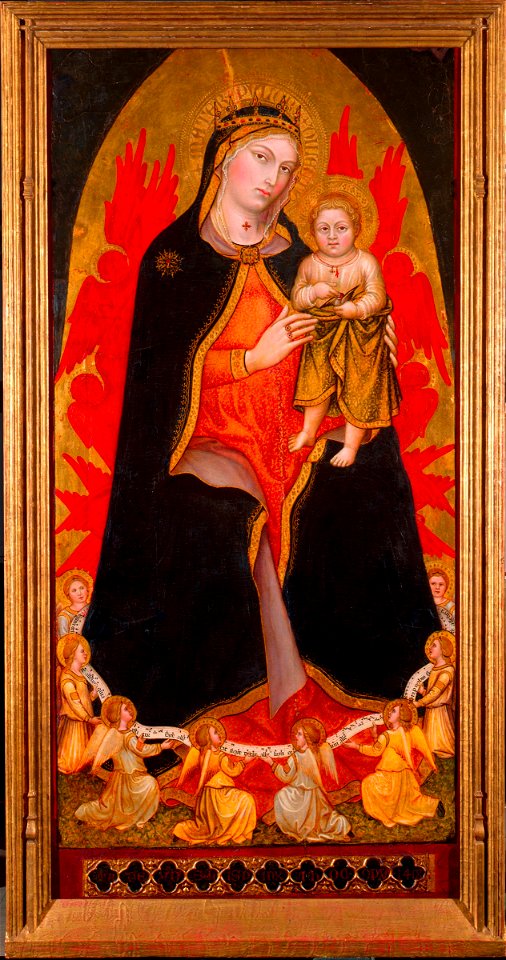 Taddeo di Bartolo - The Virgin and Child with Angels - 1965.2 - Fogg Museum