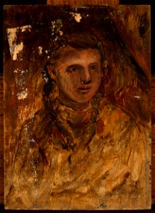 Tadeusz Makowski - Study of a little girl - MPW 2502 MNW - National Museum in Warsaw