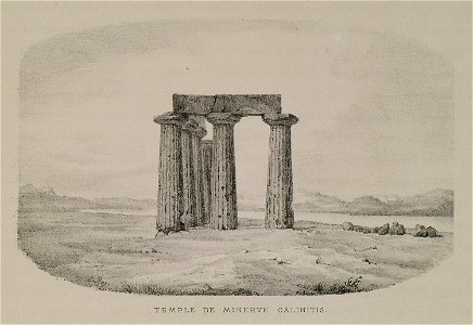 Temple de Minerve Calinitis - Rey Etienne - 1867
