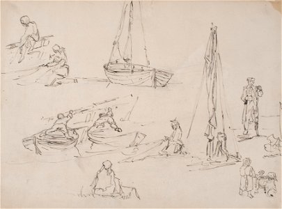 Teckning - Sjöhistoriska museet - SB 228 1