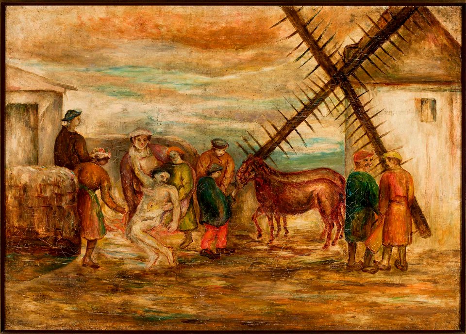 Tadeusz Makowski - Good Samaritan - MPW 3370 MNW - National Museum in Warsaw