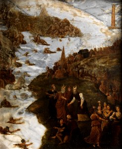 Teilung des roten Meers 17Jh
