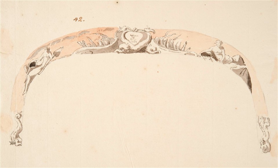 Teckning - Sjöhistoriska museet - SB 1392