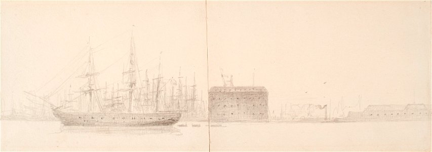 Teckning - Sjöhistoriska museet - SB 190
