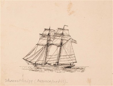 Teckning - Sjöhistoriska museet - SB 1444