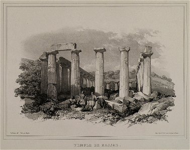 Temple de Bassae - Stackelberg Otto Magnus Von - 1834
