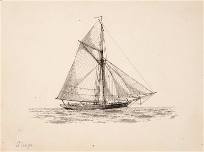 Teckning - Sjöhistoriska museet - SB 1451