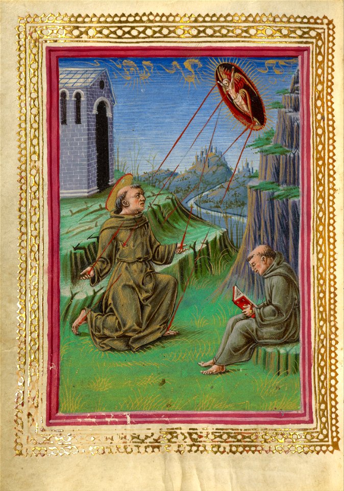 Taddeo Crivelli (Italian, died about 1479, active about 1451 - 1479) - The Stigmatization of Saint Francis - Google Art Project
