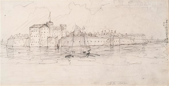 Teckning - Sjöhistoriska museet - SB 242
