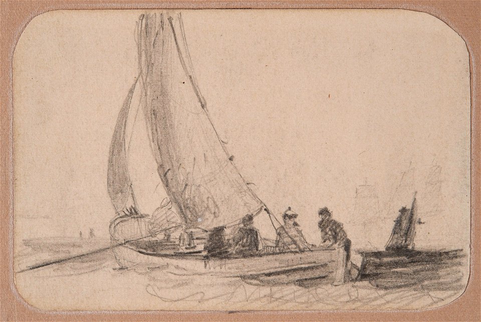 Teckning - Sjöhistoriska museet - SB 1624