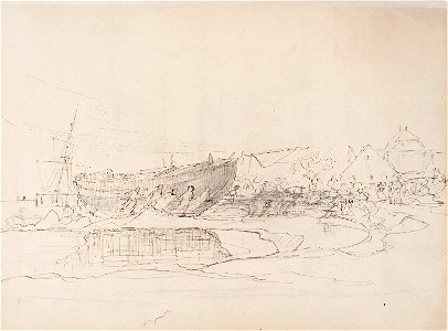 Teckning - Sjöhistoriska museet - SB 183