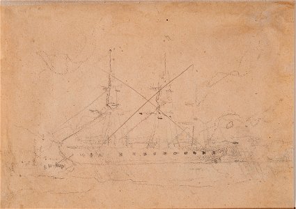 Teckning - Sjöhistoriska museet - SB 189