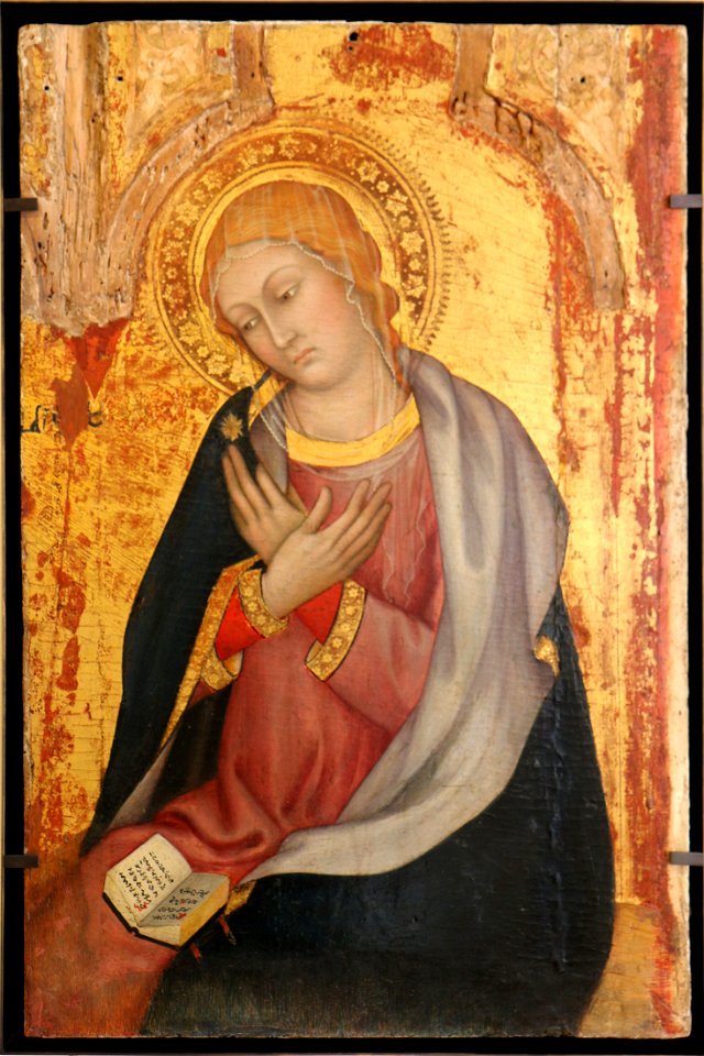 Taddeo di Bartolo-Vierge de l'Annonciation