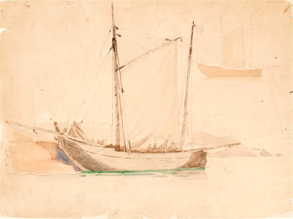Teckning - Sjöhistoriska museet - SB 235