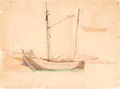 Teckning - Sjöhistoriska museet - SB 235