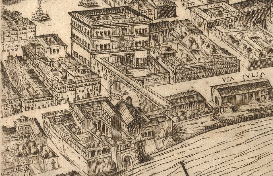 Tempesta 1593 Santa Maria dell'Orazione e Morte