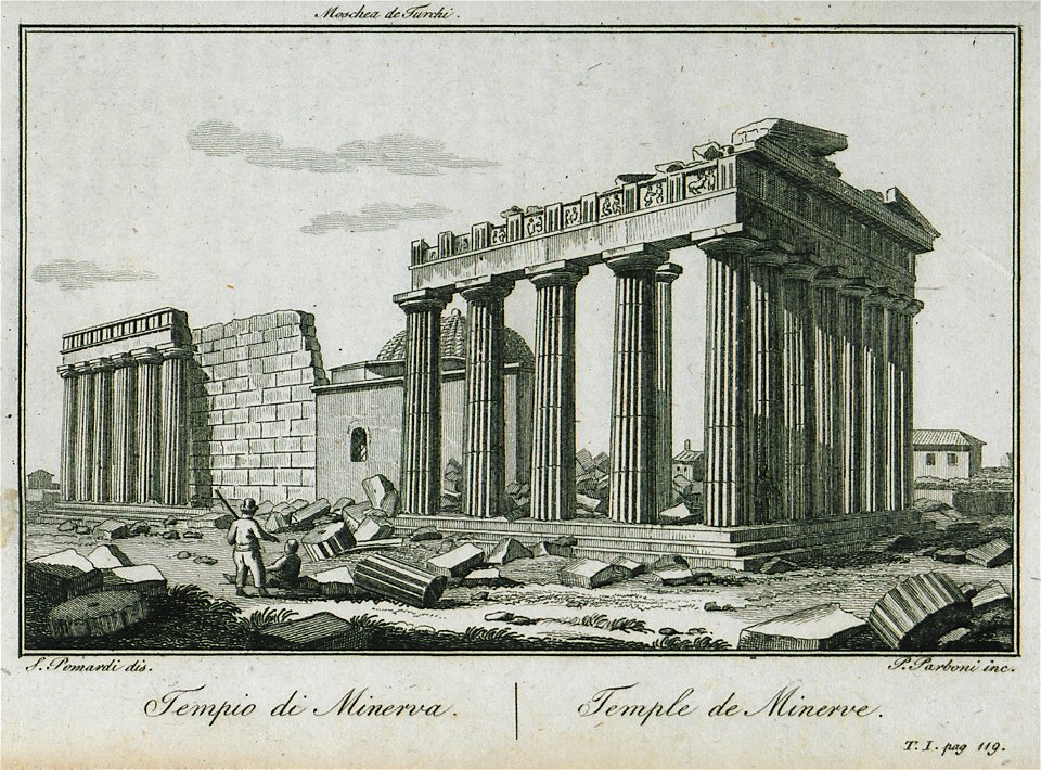 Tempio di Minerva - Pomardi Simone - 1820