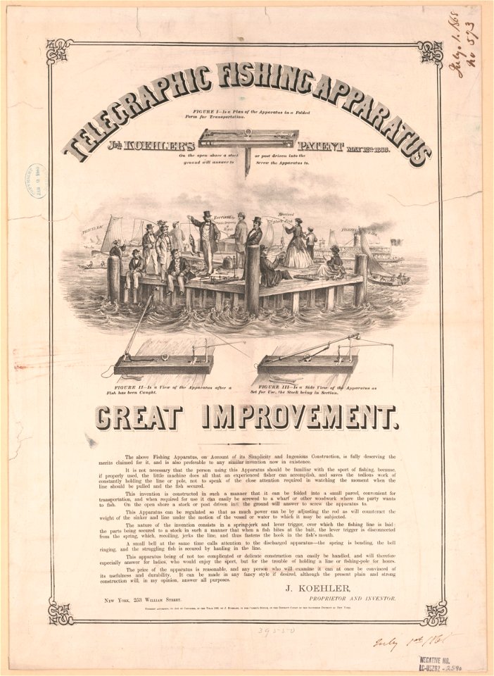 Telegraphic fishing apparatus... LCCN2004669113