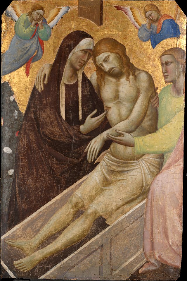 Taddeo Gaddi - The Lamentation over the Dead Christ - 1871.8 - Yale University Art Gallery