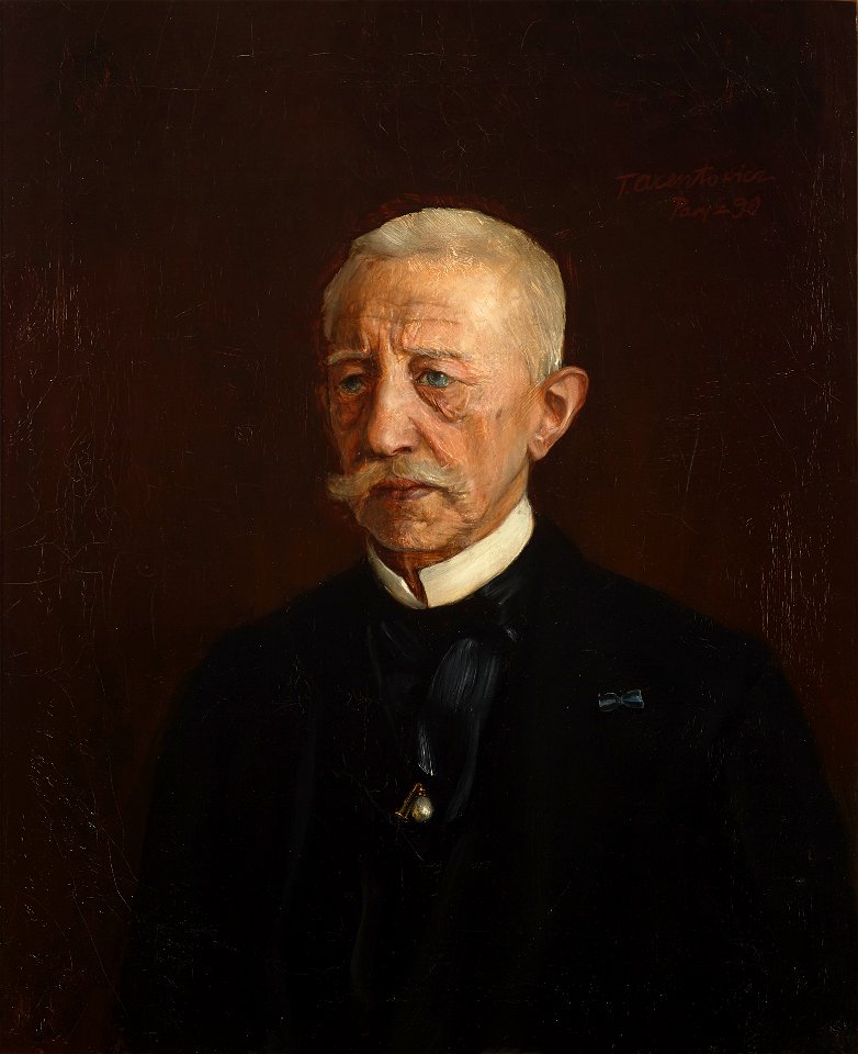 Teodor Axentowicz - Portrait of Wiktor Osławski - MNK II-b-906 - National Museum Kraków