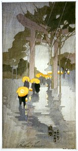 Temple gate - Bertha Lum LCCN2002721125