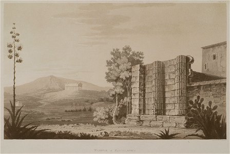 Temple of Aesculapius - Wilkins William - 1807