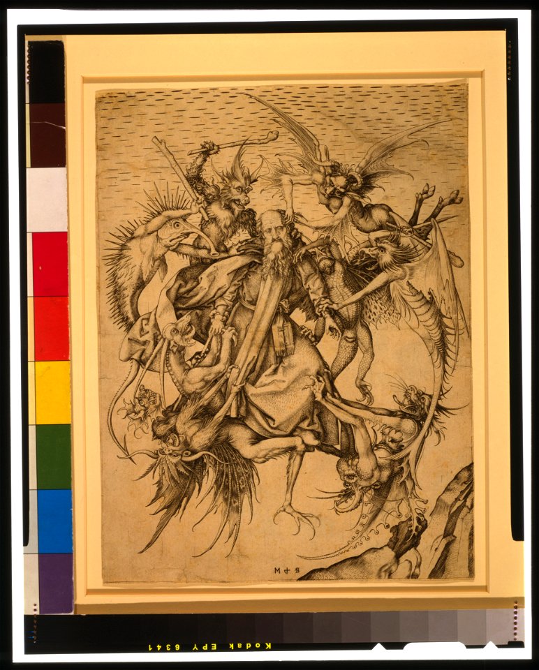 Temptation of St. Anthony) - MS LCCN98510026
