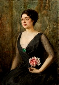 Teodor Axentowicz - Portrait of Izabela Szembekowa - MNK II-b-3069 - National Museum Kraków