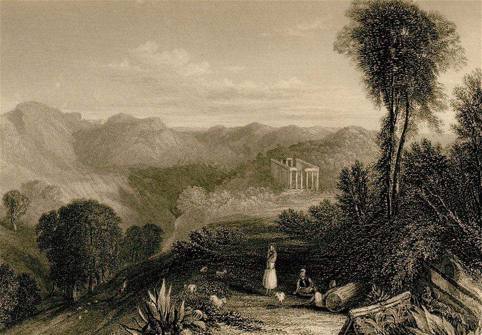 Temple of Apollo Epicurius at Bassae - Wordsworth Christopher - 1882