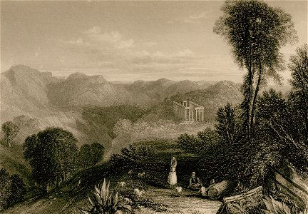 Temple of Apollo Epicurius at Bassae - Wordsworth Christopher - 1882. Free illustration for personal and commercial use.