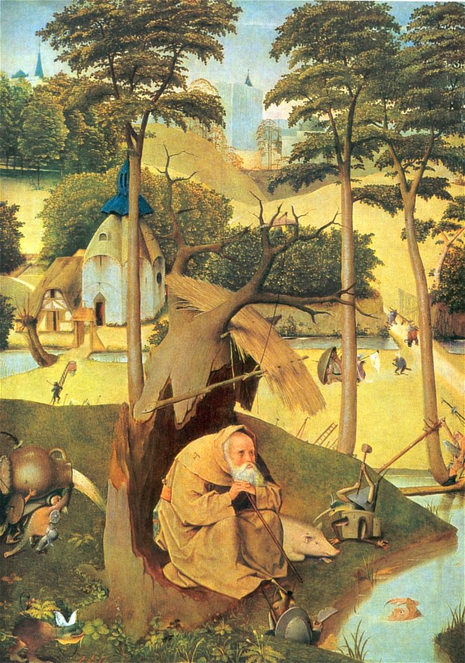 Temptation of Saint Anthony by Bosch