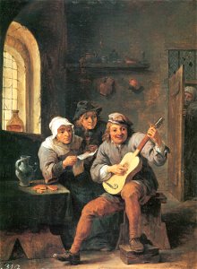 David Teniers the Younger - The Lute Player