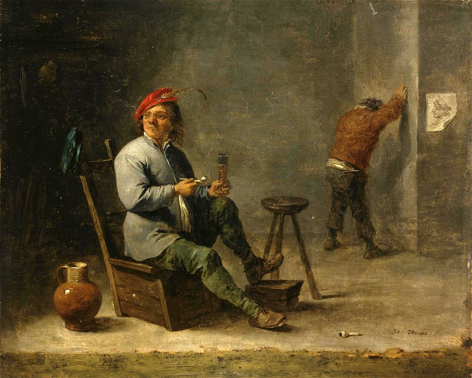 David Teniers (II) - Smoker - WGA22079