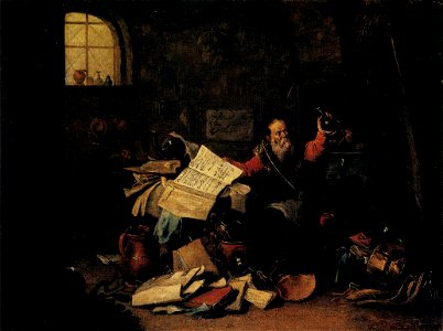 David Teniers (I) - The Alchemist - WGA22057