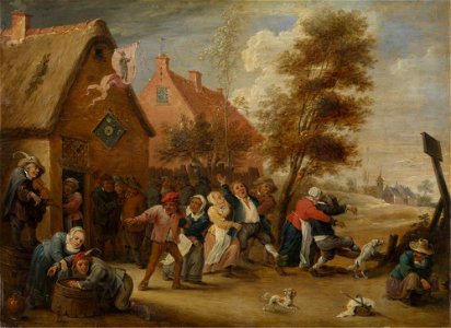 Abraham Teniers - Rural Feast