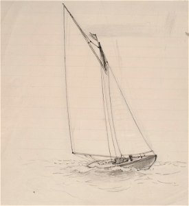 Teckning - Sjöhistoriska museet - SB 1427