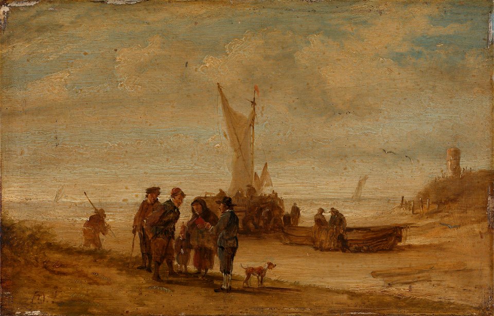 David Teniers (II) - Flemish Coast - NG.M.00309 - National Museum of Art, Architecture and Design