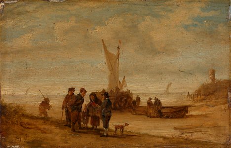 David Teniers (II) - Flemish Coast - NG.M.00309 - National Museum of Art, Architecture and Design