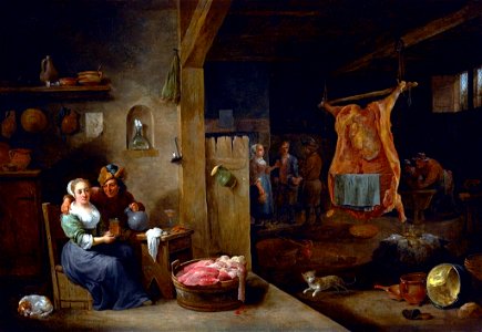 Teniers oxen