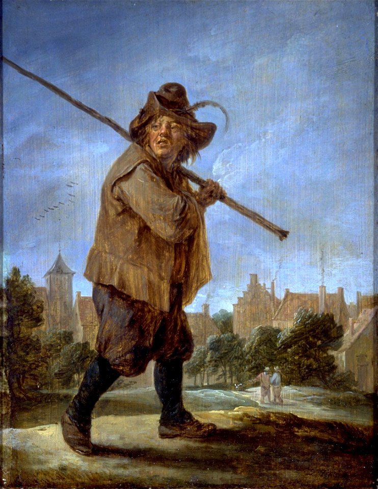 David Teniers II - Peasant Walking (San Francisco)