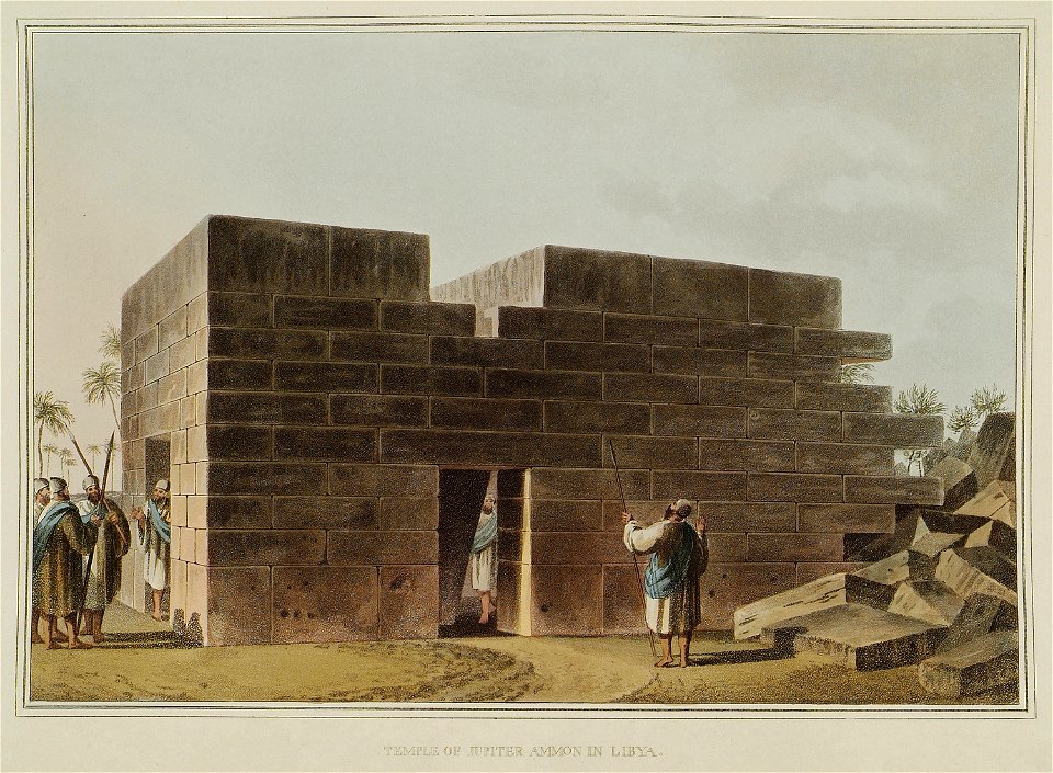 Temple of Jupiter Ammon in Libya - Mayer Luigi - 1810