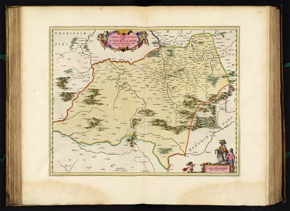 Terra Advocatorum Vulgo Voightland by Joan Blaeu 1662