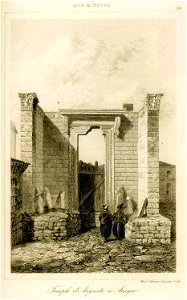 Temple d'Auguste à Ancyre - Texier Charles Félix Marie - 1882